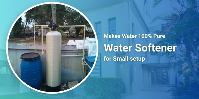 Makes Water 100% Pure Small-Scale Water Softner